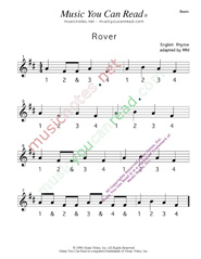 Click to enlarge: "Rover" Beats Format