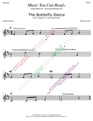 "The Butterfly Dance" Music Format
