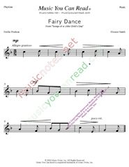 "Fairy Dance" Music Format