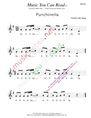Click to Enlarge: "Punchinella" Rhythm Format