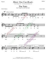 Click to Enlarge: "The Train" Rhythm Format