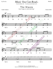 Click to Enlarge: "The Waves" Rhythm Format