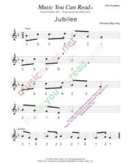 Click to Enlarge: "Jubilee," Pitch Number Format