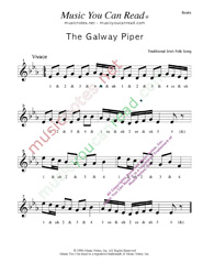 Click to enlarge: "The Galway Piper," Beats Format